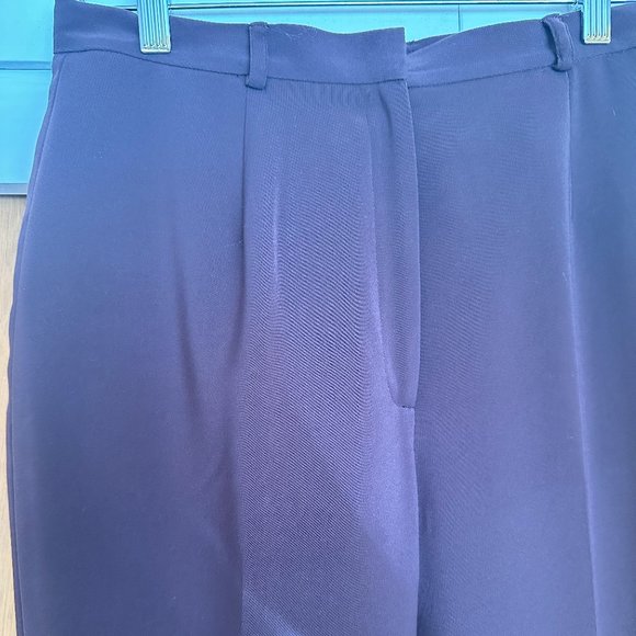 Caslon burgundy pleated trousers - Picture 2 of 4